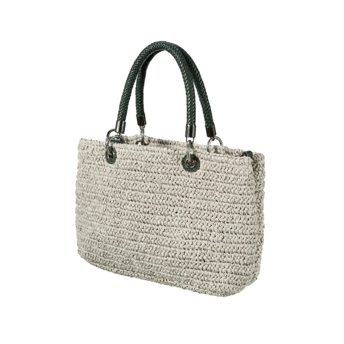 SEABREEZE TOTE RAFFIABAST GREY